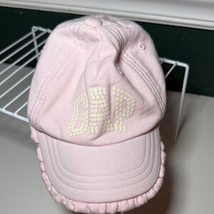 GAP Baby Girl Pink Baseball Cap Hat Infant 6-12m